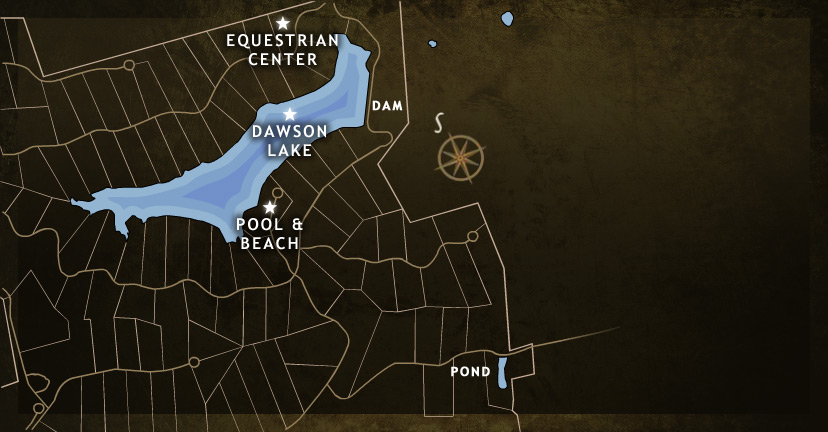 Dawson Lake Map